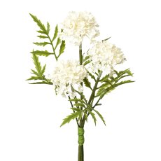 Snowball Bouquet, 30 cm, White
