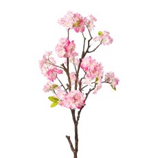 Cherry blossom branch, 84cm, pale pink