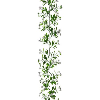 Ruscus Garland 1/Poly, 185cm, Lilac, 1/Piece