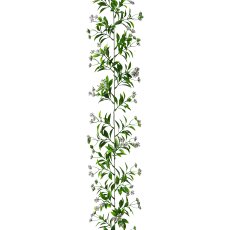 Ruscus-Girlande 1/Poly, 185 cm, flieder, 1/Stck