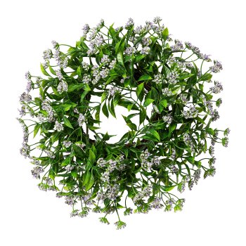 Ruscus-Kranz, 33cm, flieder