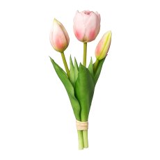 Tulpenbund x3, 20,5cm, rosa