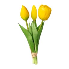Tulpenbund x3, 20,5cm, gelb