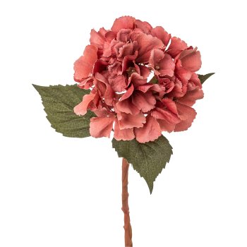 Mini hydrangea, 33cm, old rose