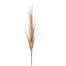 Gras-Zweig x 6, 104cm, grün-rosa