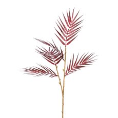 Palmblattzweig, 81cm, bordeaux