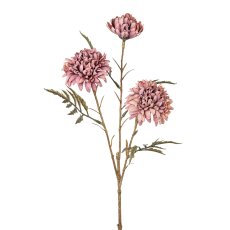 Tageteszweig, 40 cm, lila