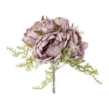 Peonia bouquet, 31cm, lilac