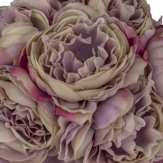 Rose bouquet, 23cm, purple