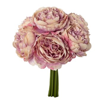 Rose bouquet, 23cm, purple
