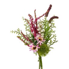 Wildblütenbund x 7, 30cm, rosa