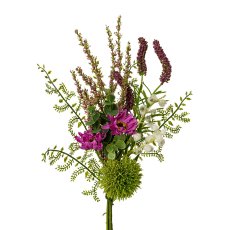 Wildblütenbund x 7, 30cm, pink