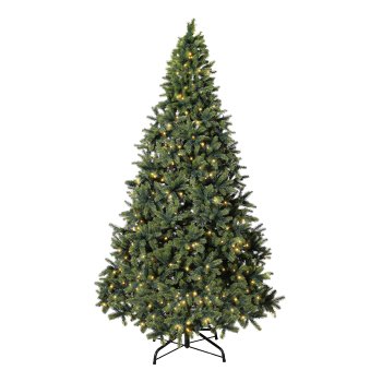 Fir Tree EASY LIGHT, 270cm, 750 LED, 2804 tips, foot switch with 4 options