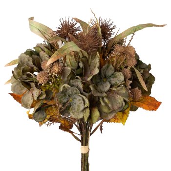 Hortensien-Mixbund, 46cm, herbstmix,