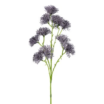 Decoration branch, 65cm, purple