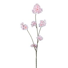 Flower branch, 87cm, rosa