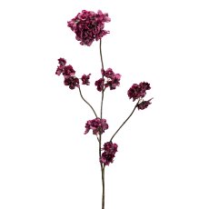 Blütenzweig, 87cm, purple