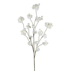 Blütenzweig, 130cm, weiß