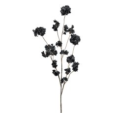 Blütenzweig, 130 cm, schwarz