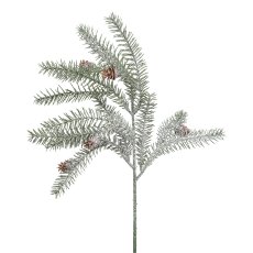 Fir branch with cones, 41 cm,