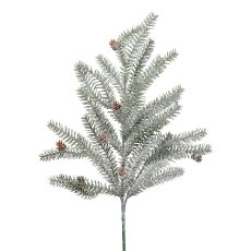 Fir branch with cone, 53 cm,