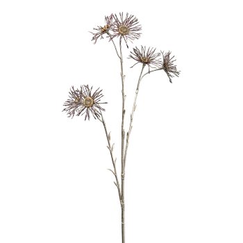 Marguerite branch x6, 68cm, bordeaux