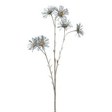 Marguerite branch x6, 68cm, blue