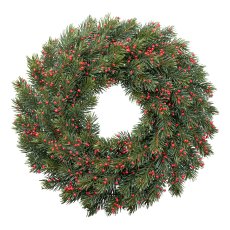 Fir wreath with berries x 87,