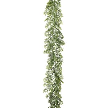 Zypressengirlande, 195cm, grün