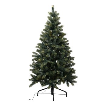 Fir tree DIANA, mix fir, 371 tips, 150 LED, 120cm, Ø71cm, green