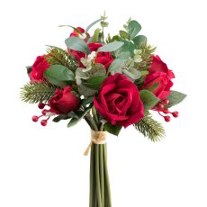 Rose mix bouquet x 15, 31 cm,
