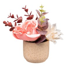 Rose-Gahlia-mix in ceramic