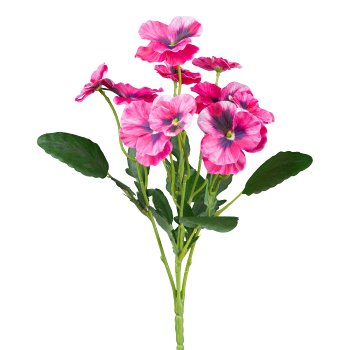Stiefmütterchenbusch, 34cm, pink