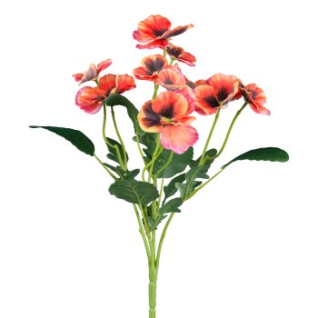 Stiefmütterchenbusch, 34cm, orange