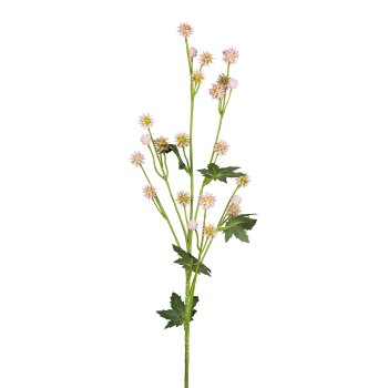 Thistle branch, 68cm, pink