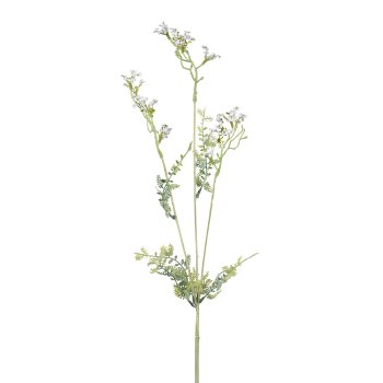 Mini Flowering Branch, 59cm, white