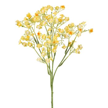 Gypso branch, 48cm, yellow