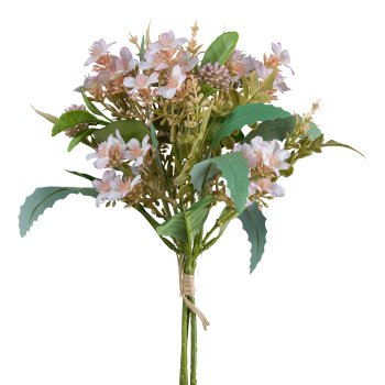 Flower mix bouquet, 35cm, pink