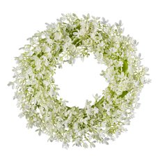 Jasmine wreath, 30 cm, white