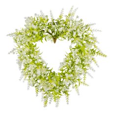 Gypso Heart Wreath, 31 cm,