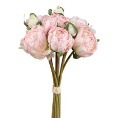 Rose bunch 39 cm, pink
