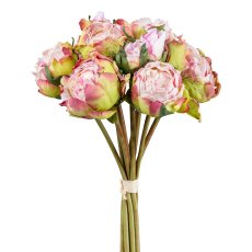Rose bunch 39 cm, antique pink