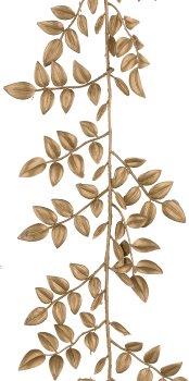 Smilax garland, 173cm, gold