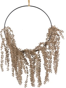 Miniblattring, 30x24cm, champagner