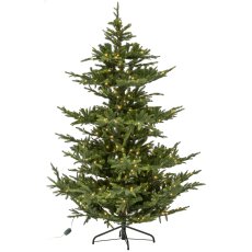 Fir tree mix TANIA, 500 LED, 2726 tips, 210cm, foot switch with 4 options, green