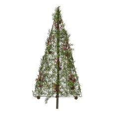 Tree on a stem, 170cm, dark green