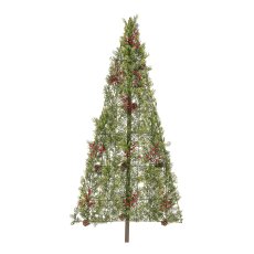 Tree wall hanger on a stem, 220cm, dark green