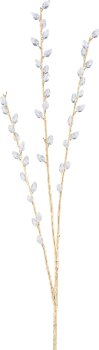 Crystal branch, 80cm, gold