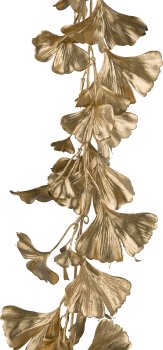 Gingko Garland, 115cm, gold