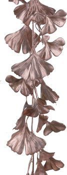 Gingkogirlande, 115cm, rosegold